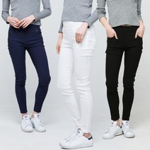 진스타일 여성 아이스 면스판 여름밴딩스키니 여름바지 여름스키니 시원한촉감