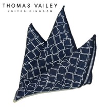 [THOMAS VAILEY] 토마스베일리 행커치프 - 아이스 네이비