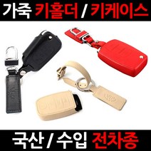 VIP 뉴SM5 L43 2011~스마트키 케이스/키홀더/가죽/지갑, 31.아우디A타입(V011):레드