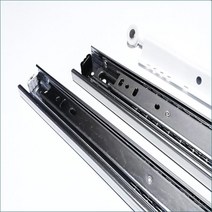 2단 3단 철레일 댐핑 가구레일, 3단볼레일(날개형) 400mm