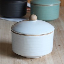 토비 소담 화이트 뚜껑합 1호 찬기, 1개