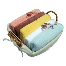 판촉용 고급 극세사 핸드 고리 타올, 랜덤-비닐포장, 1장