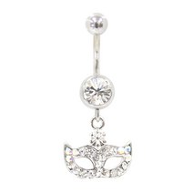 시크릿엠 BPA103_마스크빈배꼽피어싱 배꼽피어싱