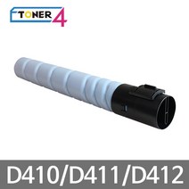 신도리코 고품질토너사용 대용량 D410 D411 D412 비정품토너, MP D412 검정, 1개