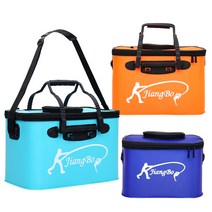 SMC EVA 방수 낚시 살림통 밑밥통 접이식 살림망 두레박, 03. EVA 밑밥통 40cm