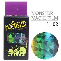 몬스터 매직필름 홀로그램필름, 1개입, H-02