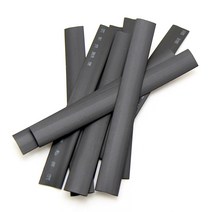 케이블마트 MACK 검정 열 수축튜브 18파이 18mm-15Cm씩 10개 케이블, 10개입