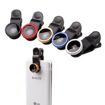 3in 1셀카렌즈, 1개, 3in 1셀카렌즈(칼라:블루)