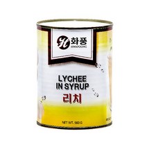 화풍 리치 통조림 560g, 1개