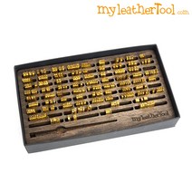 가죽공예 - 개인불박 이니셜랙 이니셜수납대 *Small Medium Large*, small, 1개