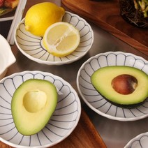 마미에 데이지 꽃접시 12cm/14cm-1p, 혼합색상