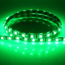 삼항LED 고급형 5050 3칩 LED바 - (10cm당 가격), 12V용-검띠/그린LED(10cm당)