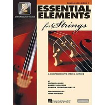 Essential Elements for Strings: A Comprehensive String Method Double Bass Book 1, Hal Leonard Corp
