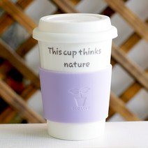 에코사랑 머그컵(320ml) 돌답례품 판촉물 선물 인쇄가능 학교 단체 행사 국산, 상세설명 참조, 바이올렛