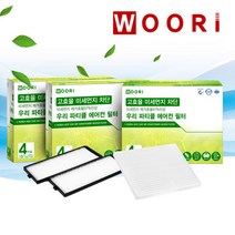 우리 파티클 필터 (3회 교체분), 1개, 현대 | wb103 그랜저TG 08년 2월이전 *3개