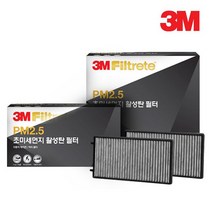 3M 초미세먼지 활성탄 필터, 1개, 쌍용|6280 티볼리