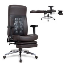 이노체어 IN-210 눕혀지는의자/서재의자/중역의자 /사무용의자/학생의자, 다크브라운