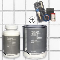 노루페인트 프리미엄 팬톤 타일페인트 750ml 유광 풀세트, 팬톤 타일페인트 750ML 앤티크 화이트 유광 풀세트