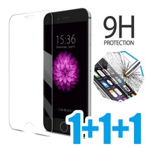 프로텍트보이 전기종 기종선택 9H 강화유리필름 1+1+1, 1세트