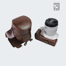 캐논 DSLR EOS 200D 카메라 가죽 케이스, 1개, EOS 200D 가죽 브라운