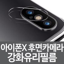 프로텍트포이 아이폰X 후면 카메라 보호 강화유리 필름, 1개