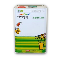 [삼화페인트] 아이생각 수성내부프로 친환경페인트 - 18L 무광, 0069D