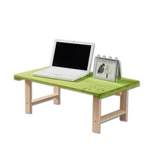 보네르스토리 원목 접이식 테이블 중형 밥상 좌탁, 그린