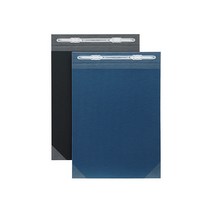파일 고급 종이표지 화스너부착형 낱개 A4 F297-7, 청색