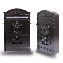 [진성] 스테인레스 스틸우체통 우편함, 선택3 앤틱다크브라운