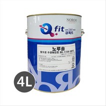 노루페인트 노루솔 발수성 수성페인트 외부용 4L, 화이트, 1개