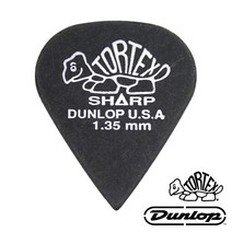 던롭 USA TORTEX 톨텍스 샤프 기타피크 412R, 0.88mm (1개)