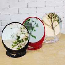 데코하우스 심플 원형거울 탁상거울 화장거울, 심플원형탁상거울 (블랙)