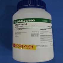 오피스안 아디핀산 Adipic acid 99% [EP] 500G 1KG 시약, 500ml