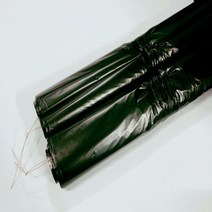 재활용 평판 비닐봉투 70 검정, 70L, 50개