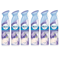 페브리즈 에어 바닐라 라벤더의 포근함 실내 탈취제 본품, 275g, 6개