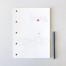 제이커스 전통제본 무선노트, 독도, 1권