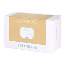 더페이스샵 데일리뷰티툴즈 실키&소프트 화장솜 80매, 80개입, 1개