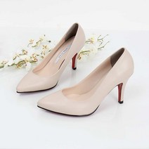 분홍슈즈 9cm TC 여성펌프스 하이힐 미들힐 PC_9901