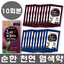 오디코디 오디코디앤 헤어컬러, 진한갈색, 20회분