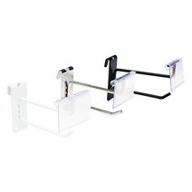 메쉬망 이중후크/망후크/휀스망 부속/매장 진열 수납, 100mm, 블랙
