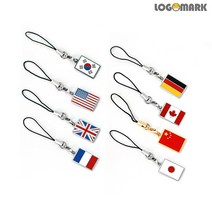 로고마크 국기 핸드폰고리, 일본, 1개