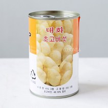 대화 초고버섯 통조림 415g 중화요리 버섯 전골 중식, 단품