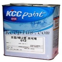 유성페인트 THINNER 신너 신나 희석제 실리콘 실란트 무초산실리콘, 에나멜희석제(KCC정품) 4L