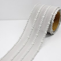 리본디자이너 원단리본 리본공예 리본, 108-팝콘그레이(70cm)[폭40mm], 50cm