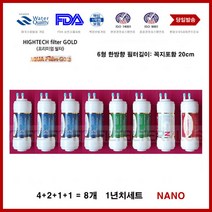 나노정수기필터 쿠쿠 전자 CP-602SB 호환 나노 정수기 필터 1년 교체 세트