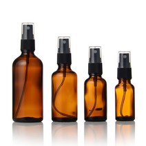 허브스프레이 갈색병 검정 스프레이 5ml~100ml, 갈색병50ml검정스프레이, 1개