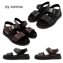 [갓슈] GODSHOE 소원라인 커플 스트랩샌들 가죽샌들 버클샌들