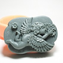 지안네이처 1구비누몰드 비누틀, 아기천사90g