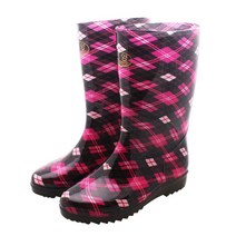 유경 칼라 여성 장화