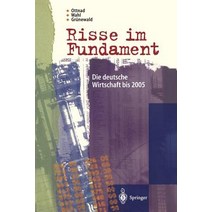 Risse Im Fundament: Die Deutsche Wirtschaft Bis 2005 Paperback, Springer